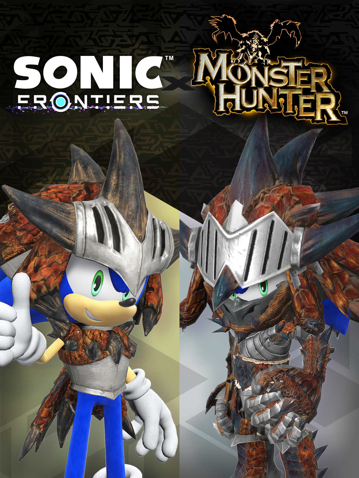 Sonic Frontiers x Monster Hunter Pack cover