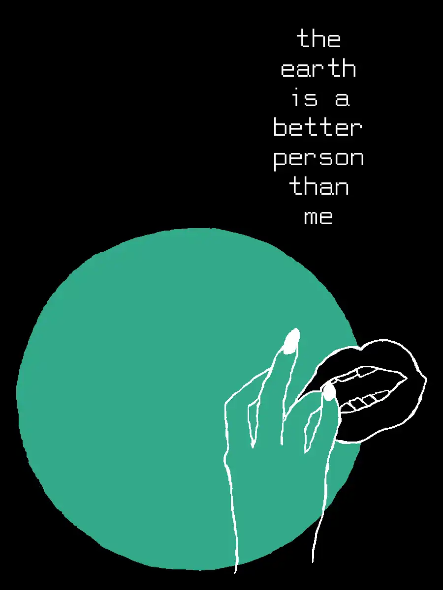 The Earth is a Better Person than Me cover