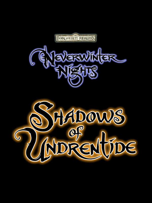 Neverwinter Nights: Shadows of Undrentide cover