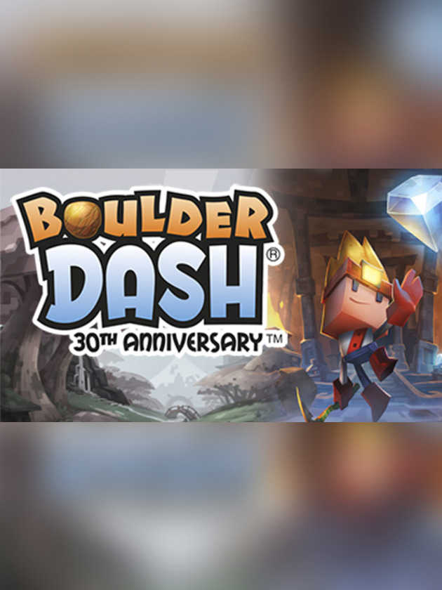 Boulder Dash: 30th Anniversary cover