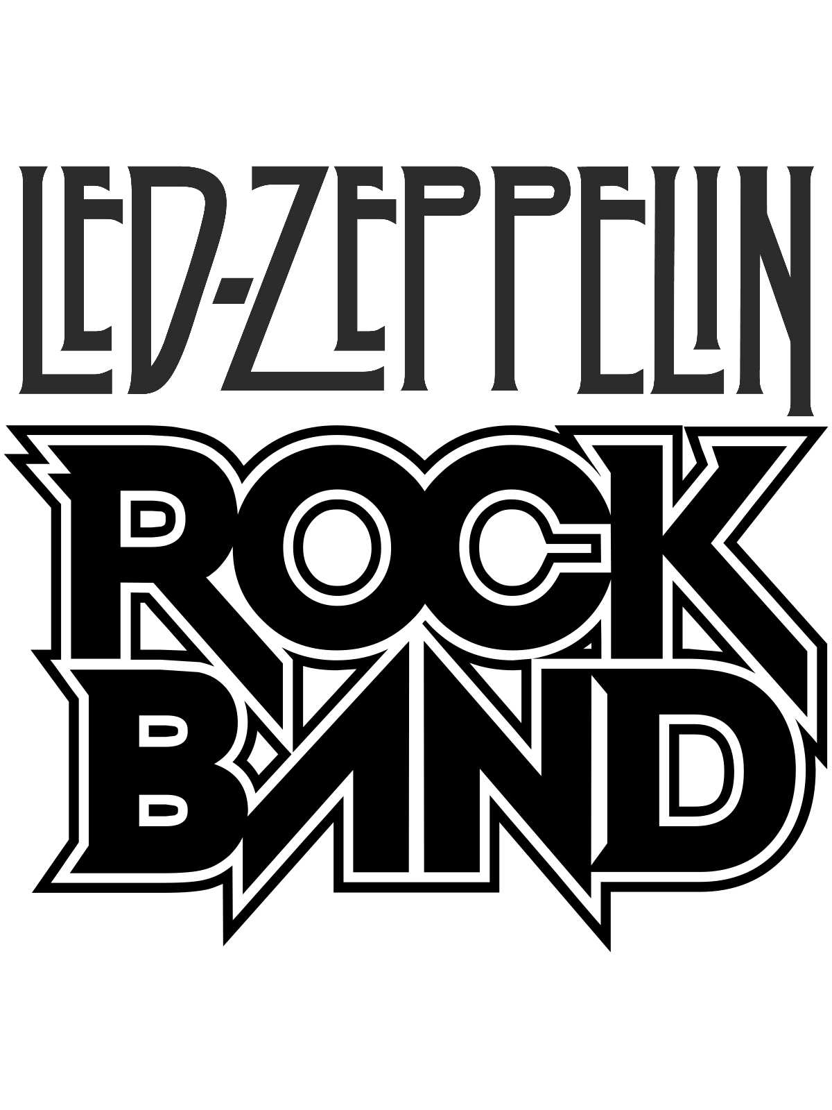 Led Zeppelin: Rock Band cover