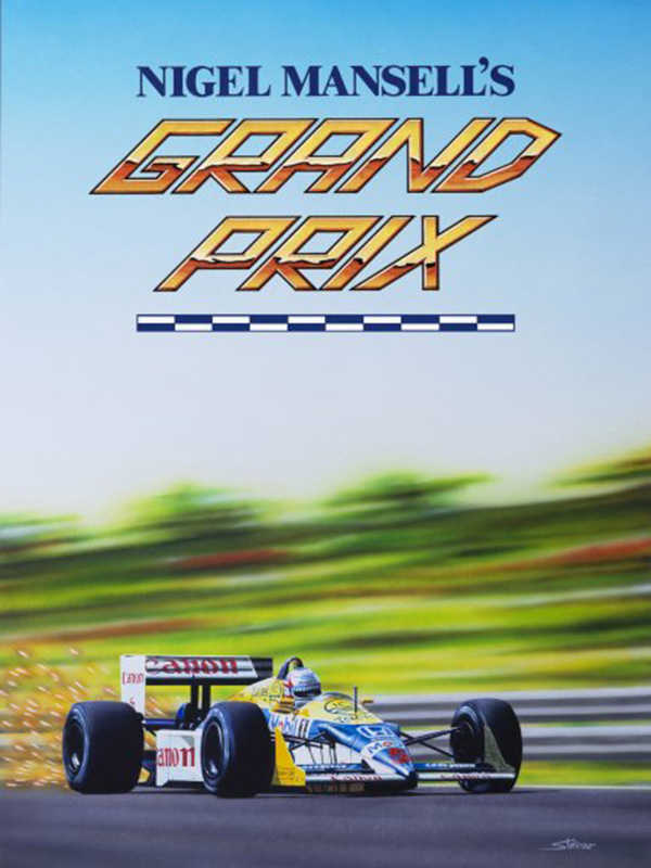 Nigel Mansell's Grand Prix cover
