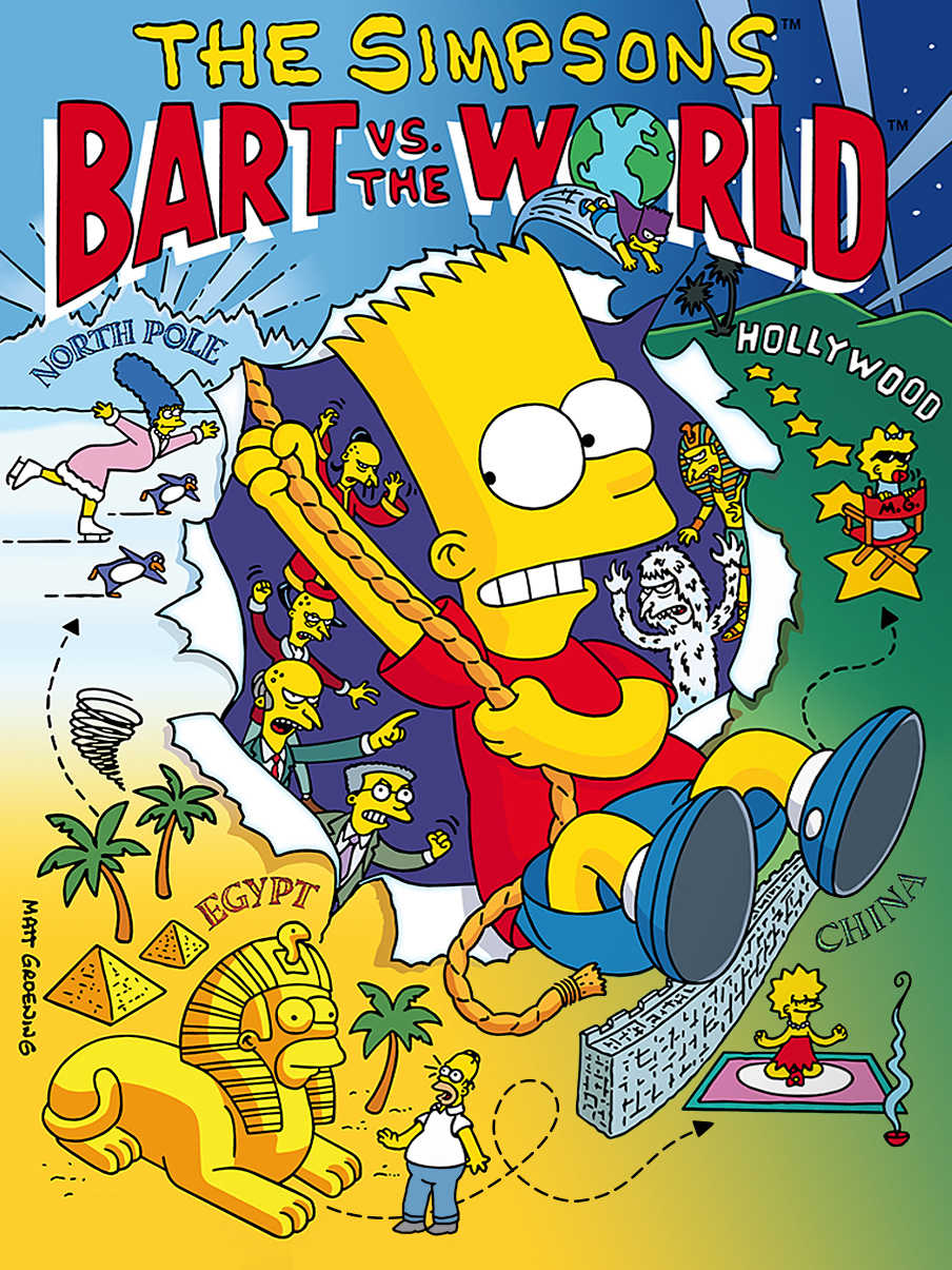 The Simpsons: Bart vs. the World cover
