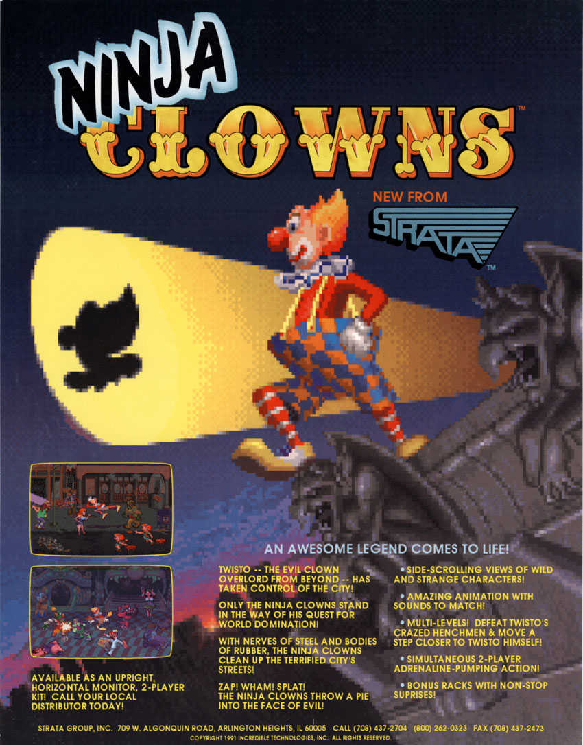 Ninja clowns cover