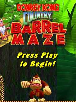 Donkey Kong Country: Barrel Maze cover