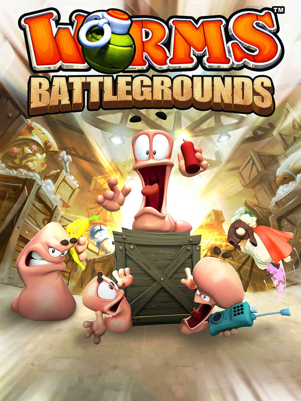 Worms Battlegrounds cover