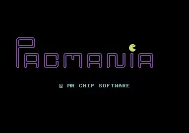 Pacmania cover