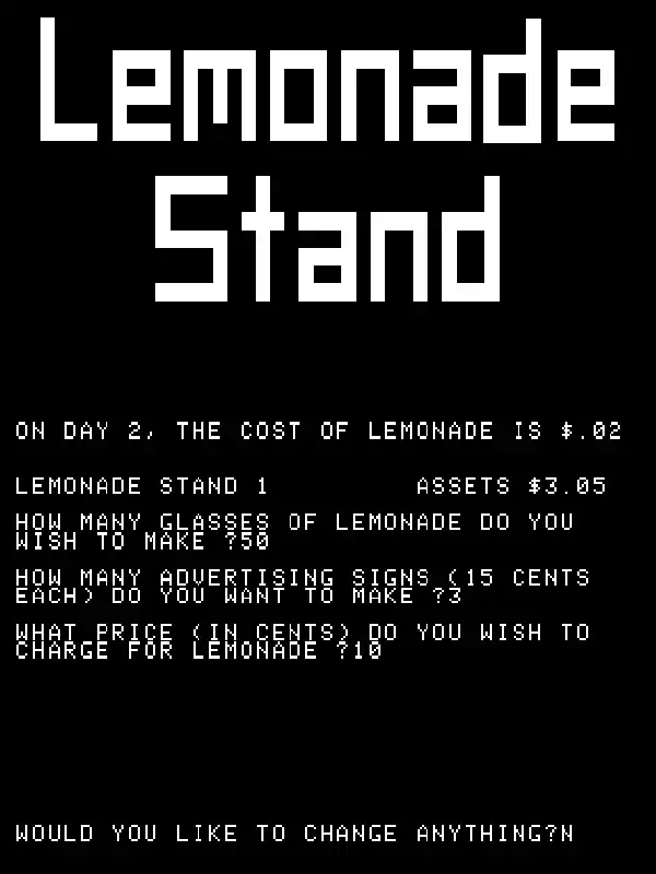 Lemonade Stand cover