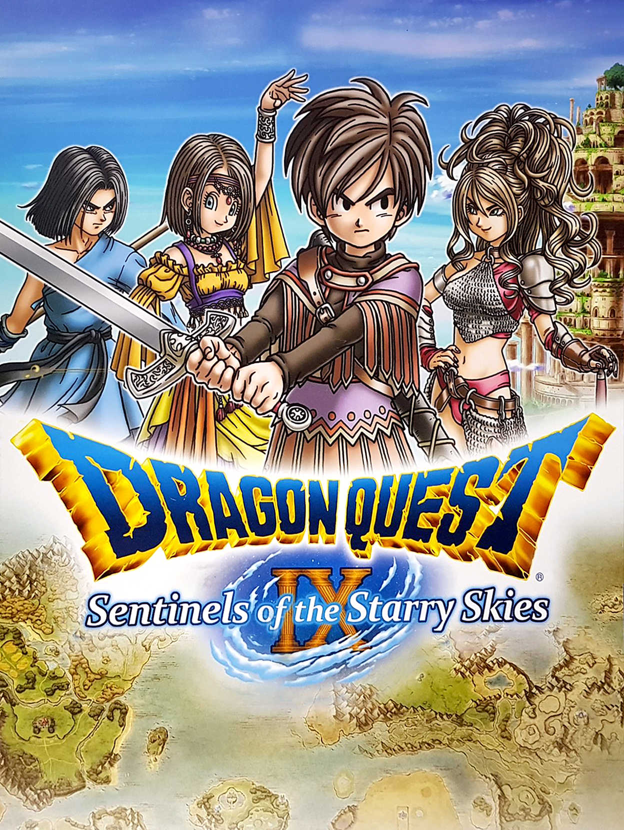 Dragon Quest IX: Sentinels of the Starry Skies cover