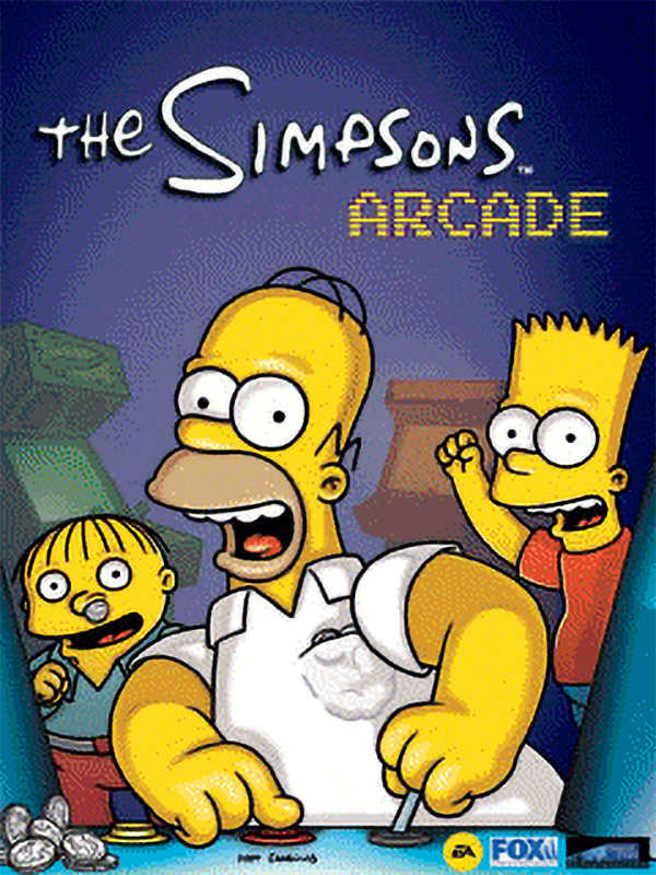 The Simpsons Arcade cover