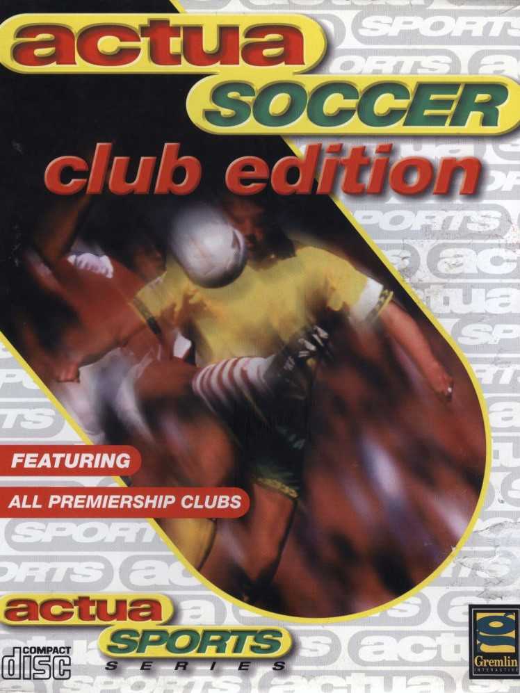 Actua Soccer: Club Edition cover