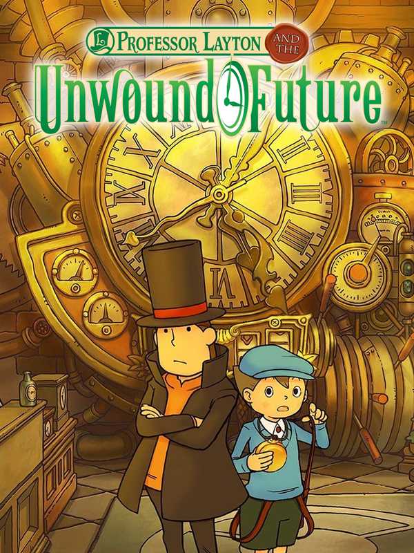 Professor Layton and the Unwound Future cover