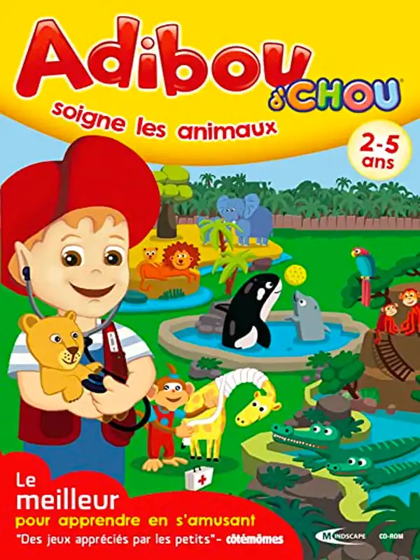 Adibou d'chou soigne les animaux cover