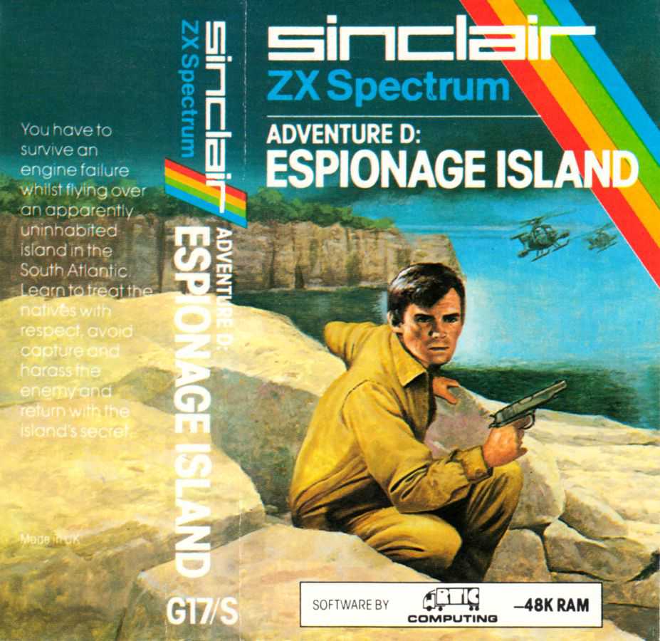 Adventure D: Espionage Island cover