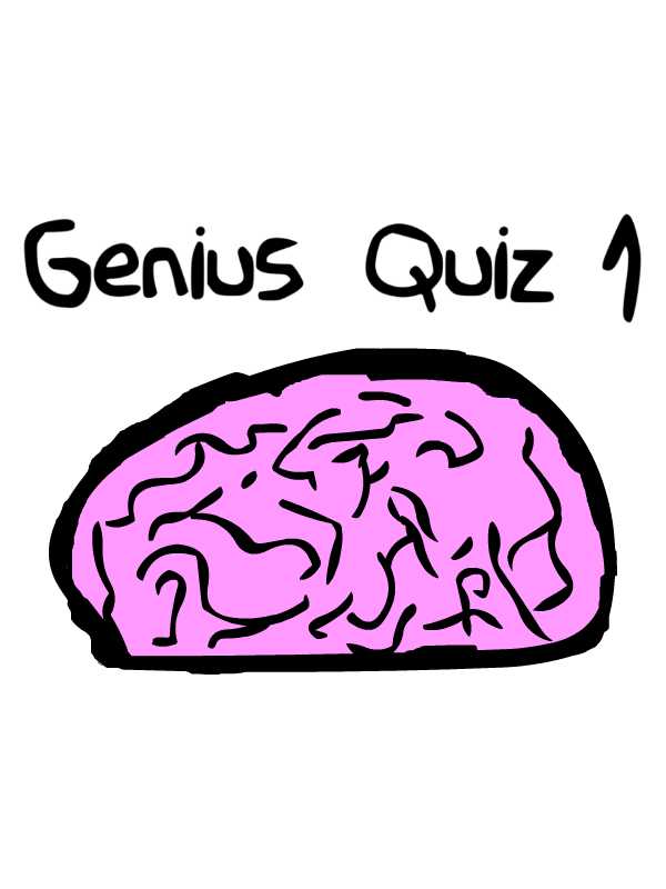 Genius Quiz 1 cover