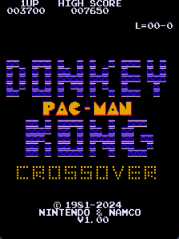 Donkey Kong Pac-Man Crossover cover