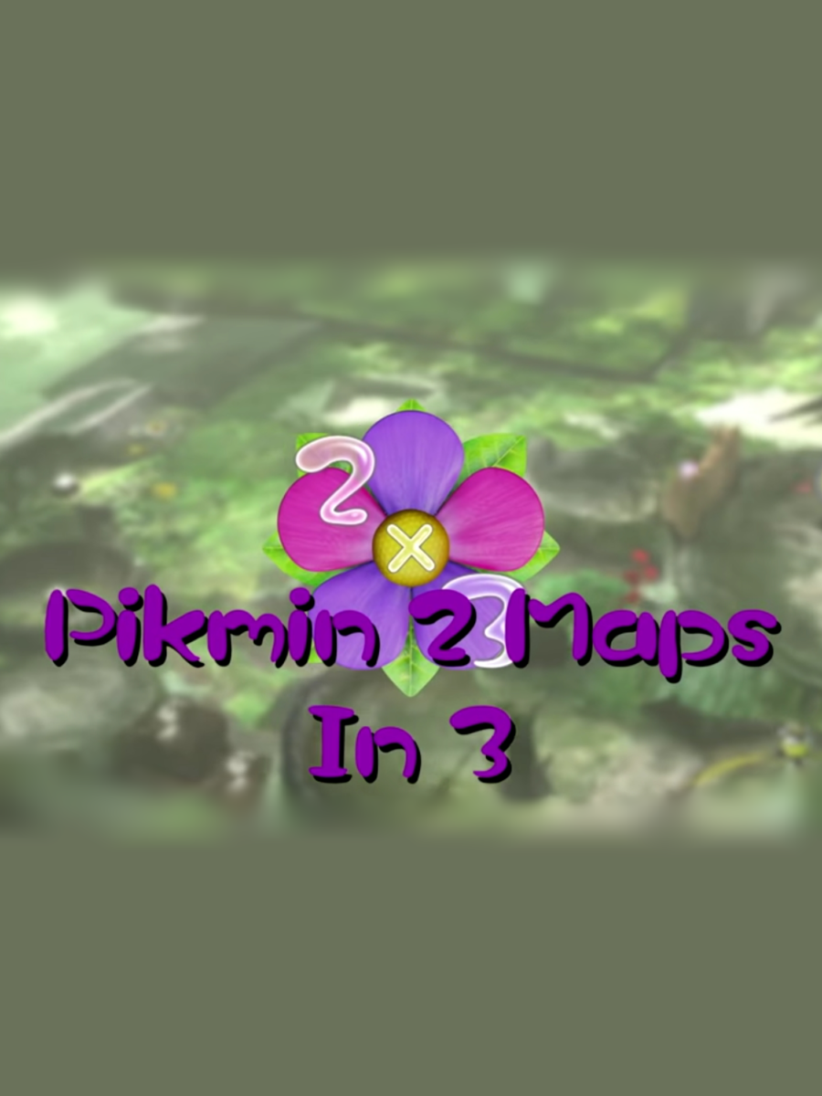 Pikmin 2 Maps in Pikmin 3 cover