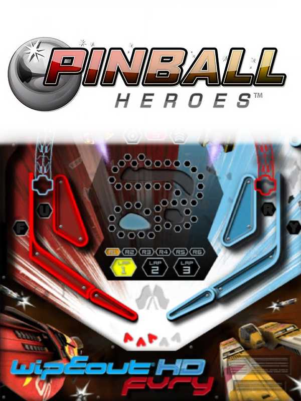 Pinball Heroes: Wipeout HD Fury cover