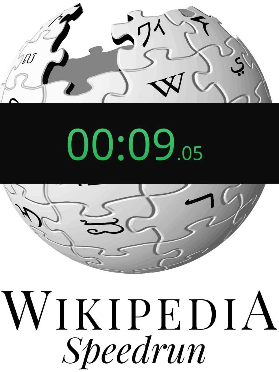 Wikipedia Speedrun cover