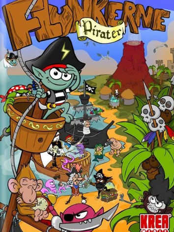 Flunkerne: Pirater cover