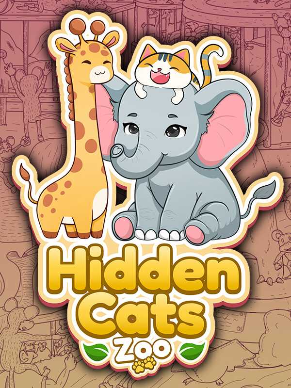 Hidden Cats: Zoo cover