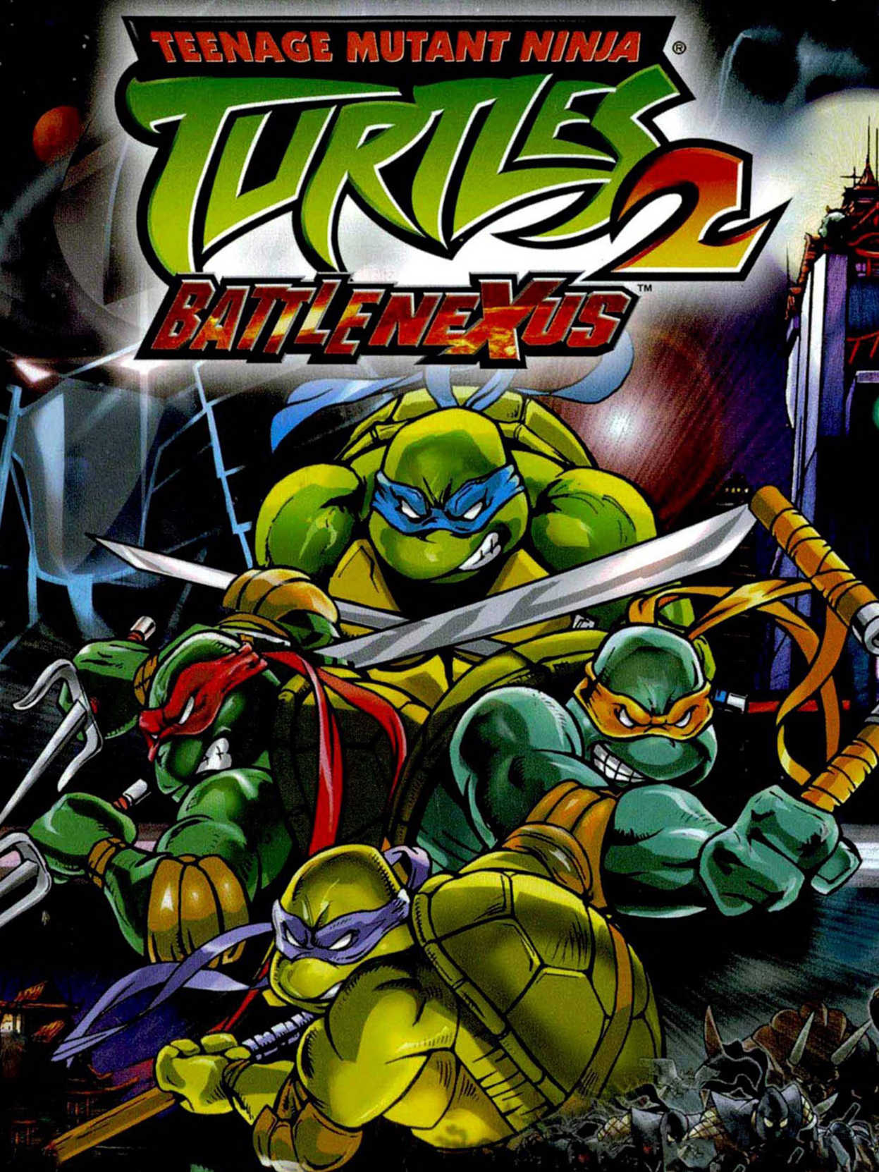 Teenage Mutant Ninja Turtles 2: Battle Nexus cover