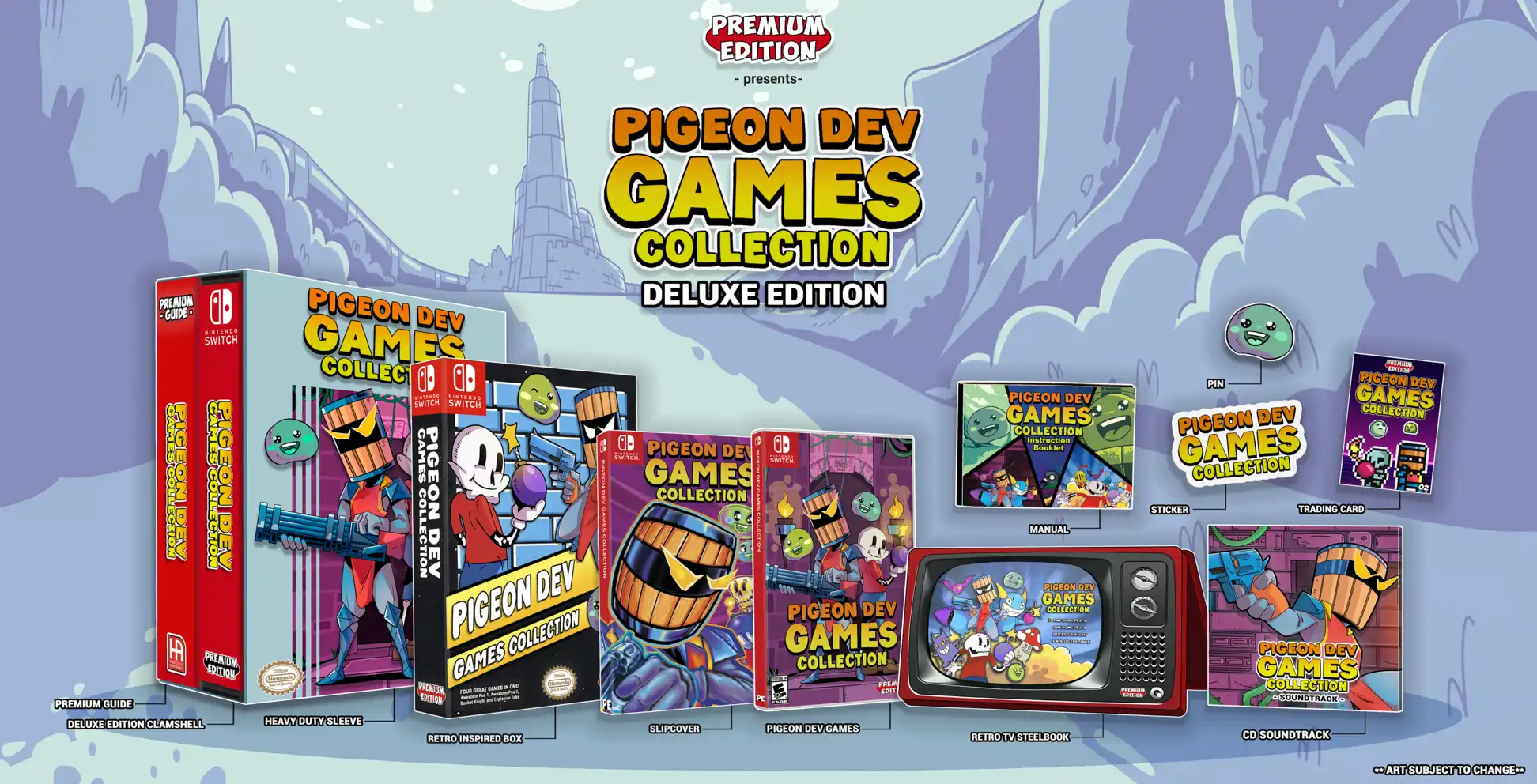 Pigeon Dev Games Collection cover