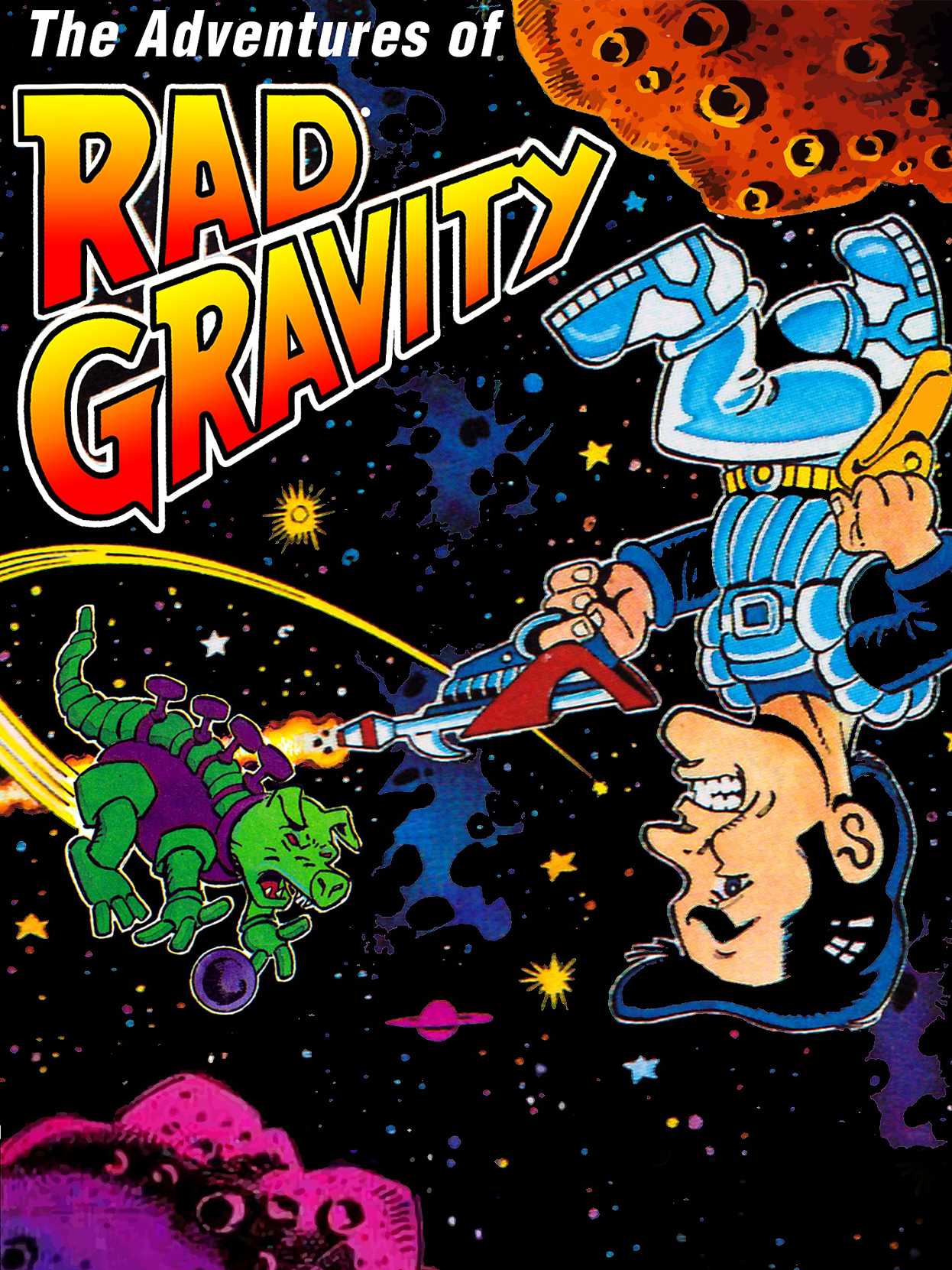 The Adventures of Rad Gravity cover