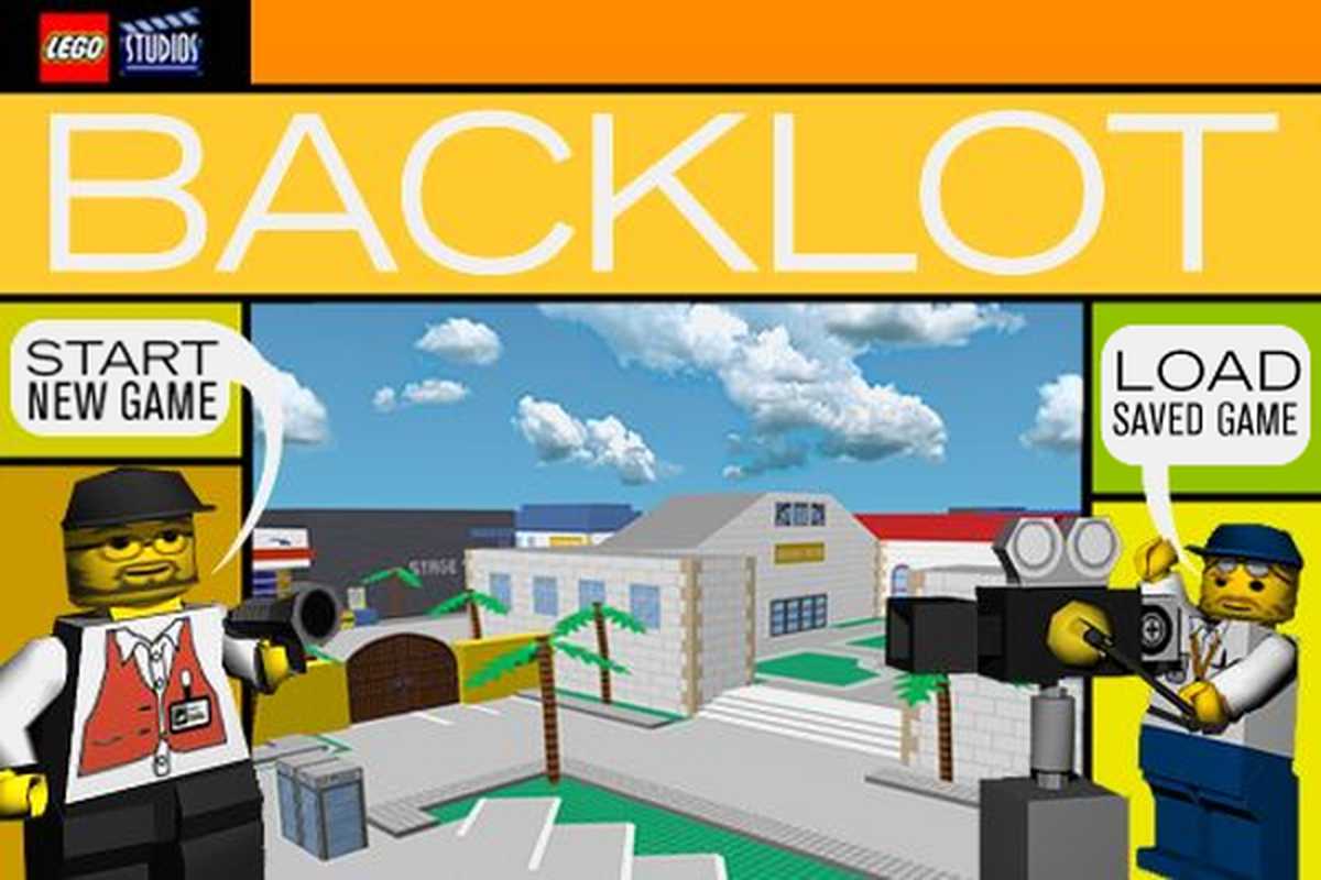 LEGO Studios Backlot cover