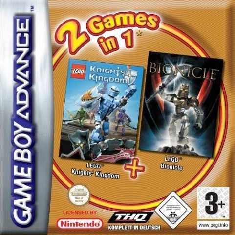2 Games In 1: LEGO Knights' Kingdom + LEGO Bionicle cover