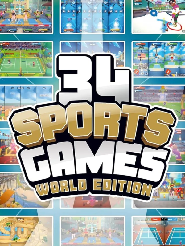 34 Sports Games: World Edition cover