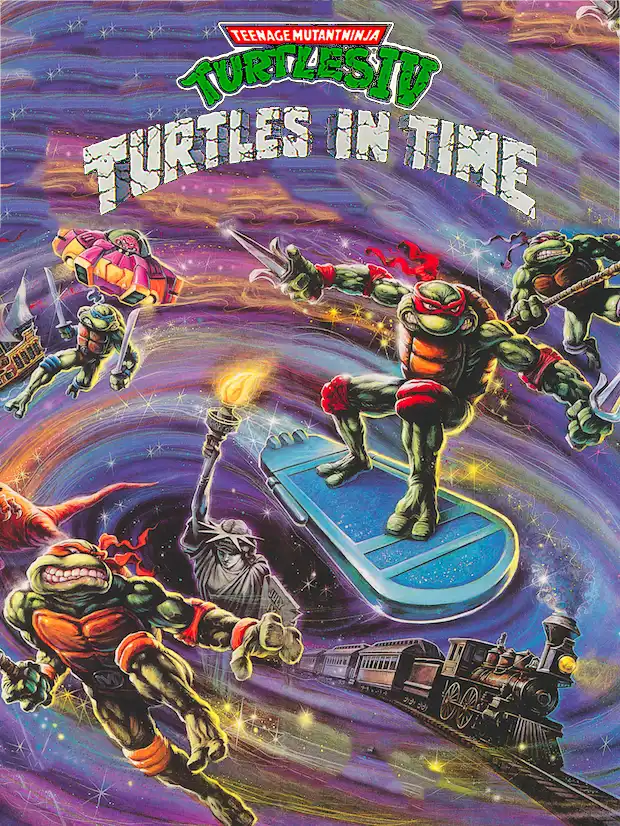 Teenage Mutant Ninja Turtles IV: Turtles in Time cover