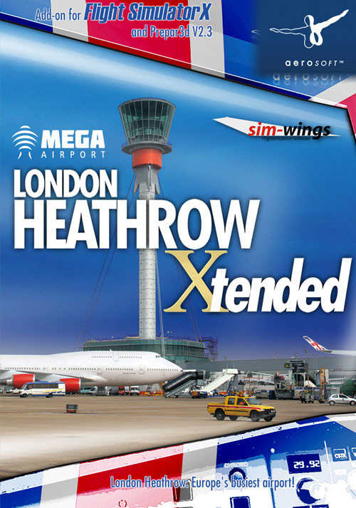 Microsoft Flight Simulator X: Mega Airport London Heathrow Xtended cover