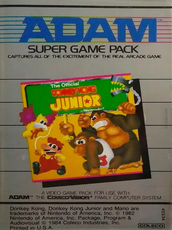 Donkey Kong Junior cover