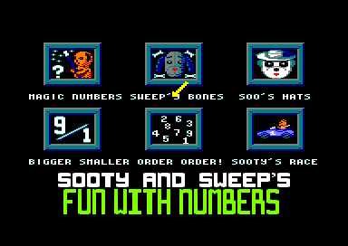 Sooty's Fun With Numbers cover