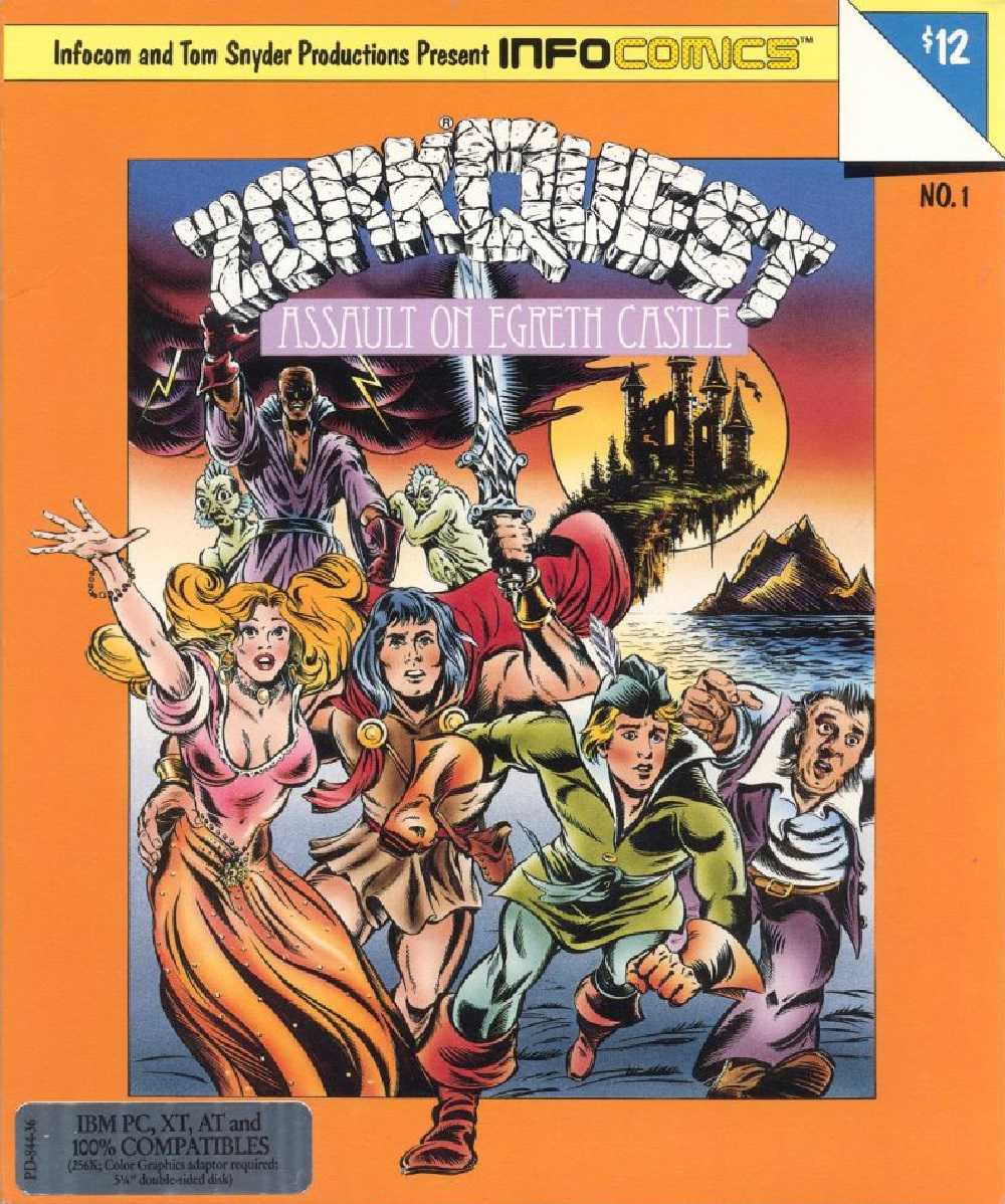 ZorkQuest: Assault on Egreth Castle cover