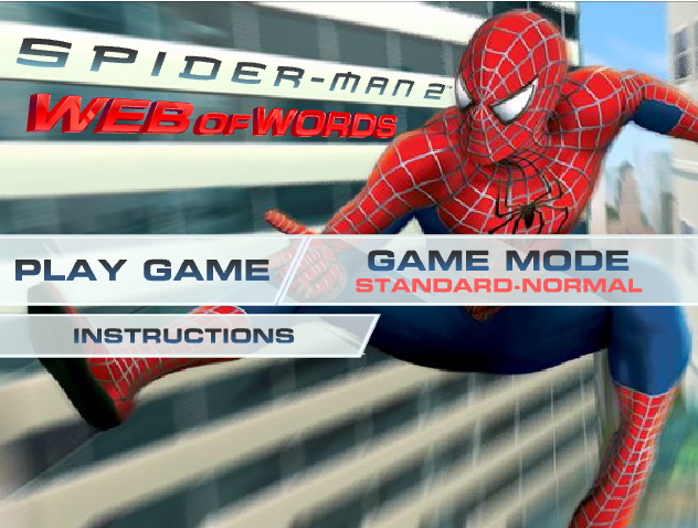 Spider-Man 2: Web of Words cover