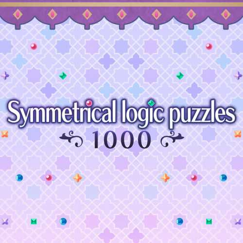 Symmetrical Logic Puzzles 1000 cover