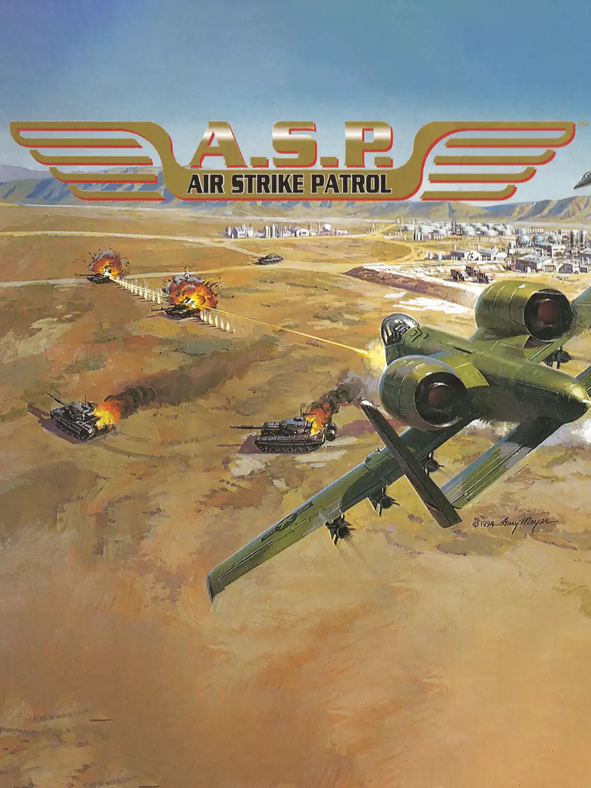 A.S.P.: Air Strike Patrol cover