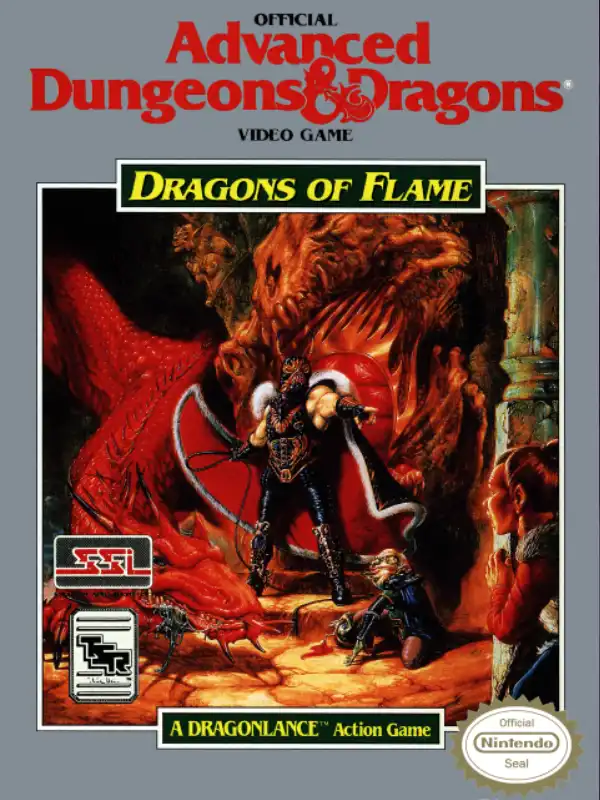 Advanced Dungeons & Dragons: Dragons of Flame cover