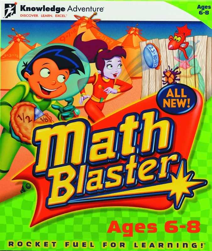 Math Blaster Ages 6-8 cover