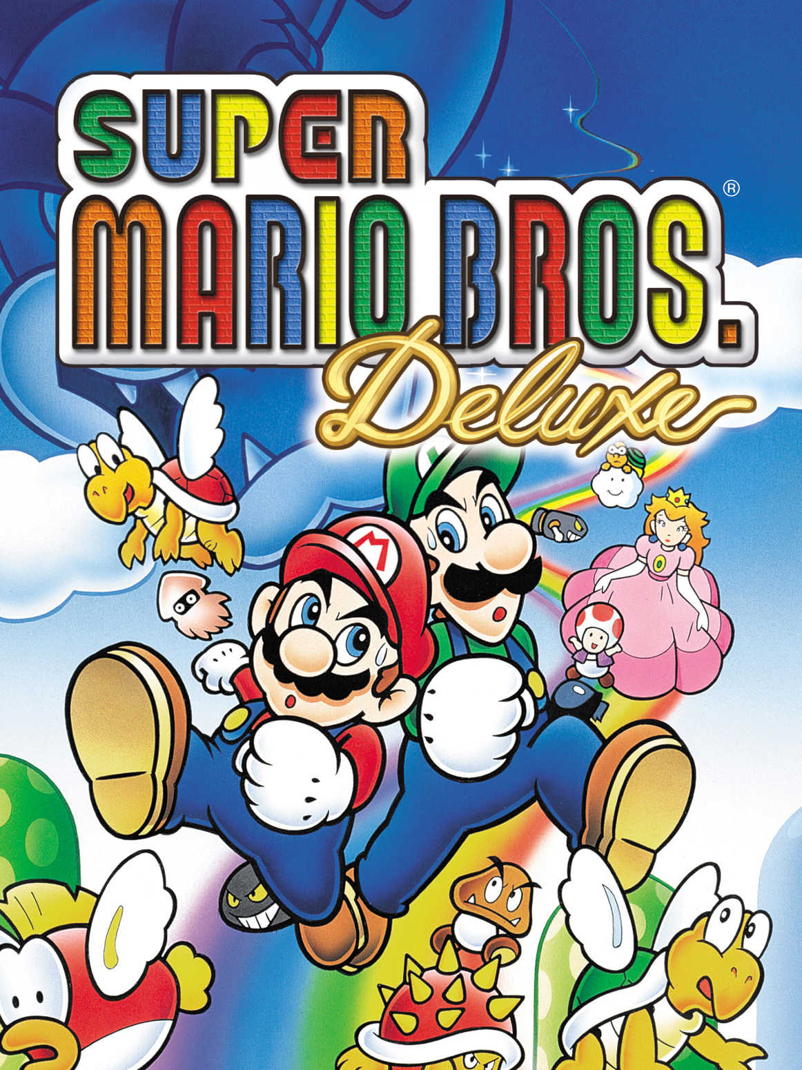 Super Mario Bros. Deluxe cover