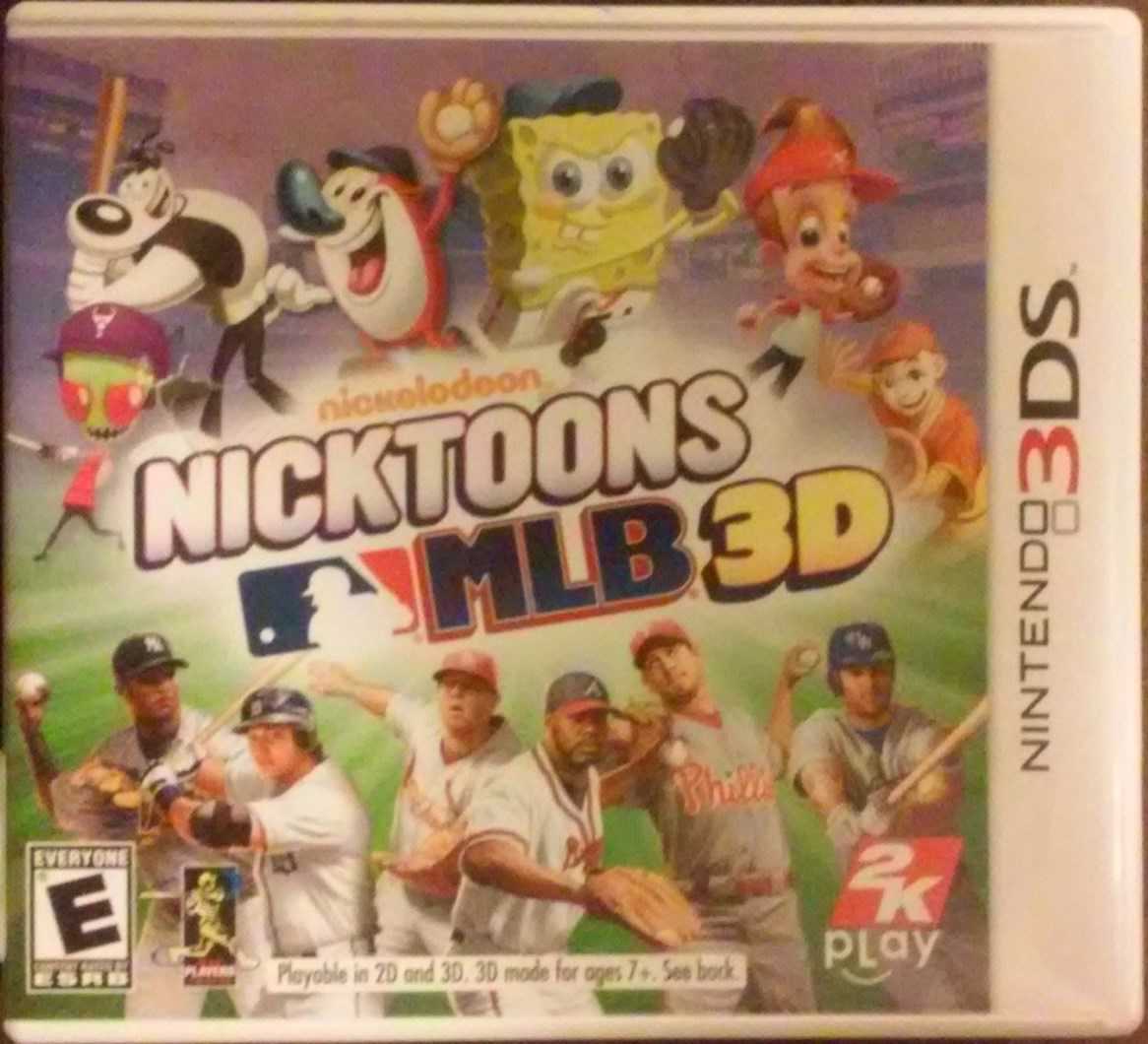 Nickelodeon Nicktoons MLB 3D cover