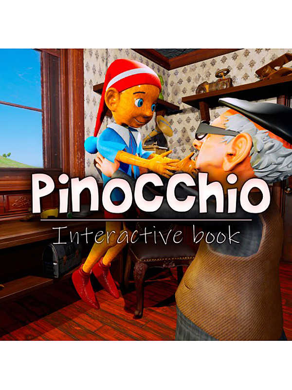 Pinocchio: Interactive Book cover