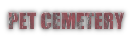 Pet Cemetery cover