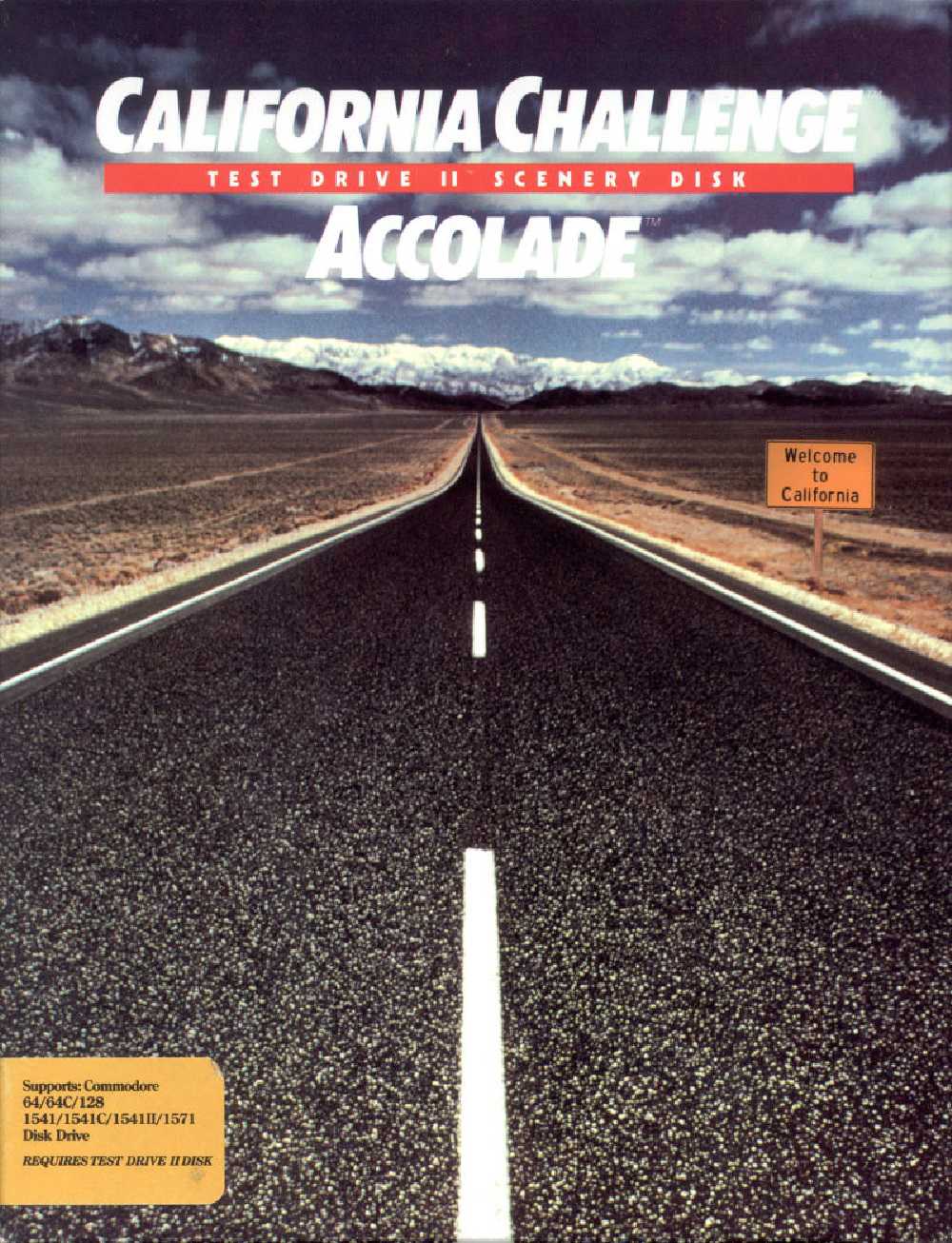 Test Drive II: Scenery Disk - California Challenge cover