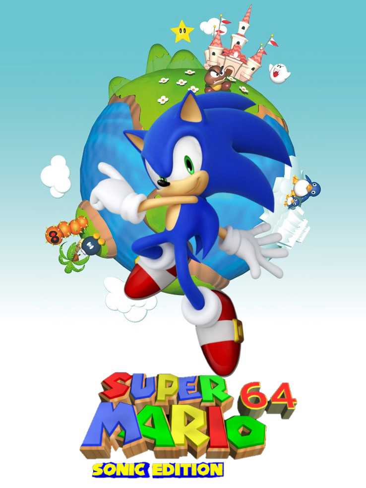 Super Mario 64 Sonic Edition cover