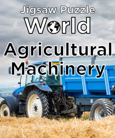 Jigsaw Puzzle World: Agricultural Machinery cover