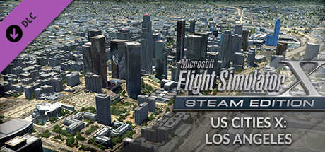 Microsoft Flight Simulator X: Steam Edition - US Cities X: Los Angeles cover
