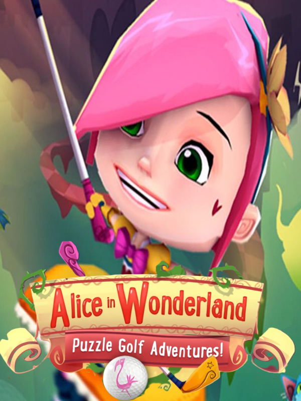 Alice in Wonderland: Puzzle Golf Adventures cover